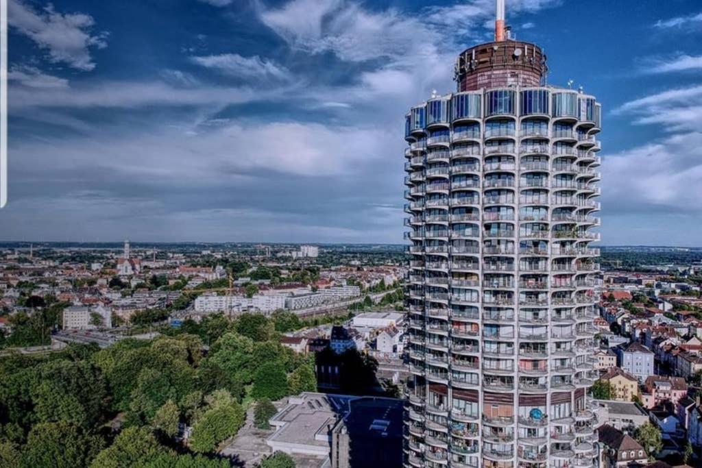 Suite-Xxi City View Hotelturm Аугсбург Экстерьер фото