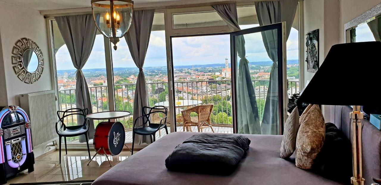 Suite-Xxi City View Hotelturm Аугсбург Экстерьер фото