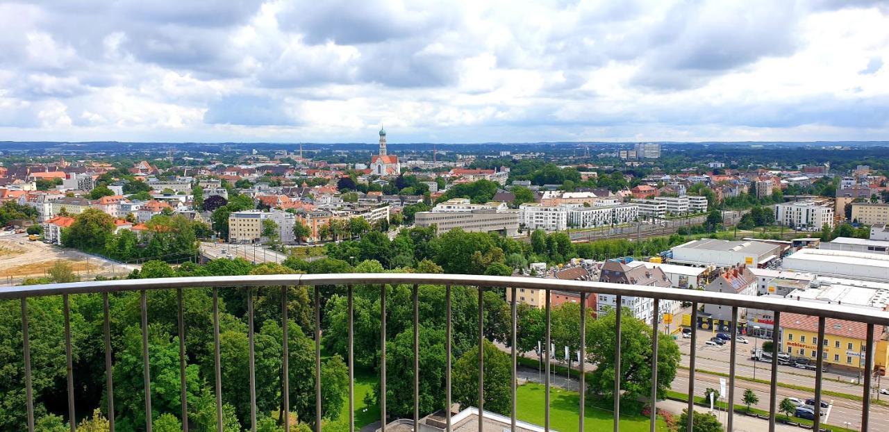 Suite-Xxi City View Hotelturm Аугсбург Экстерьер фото