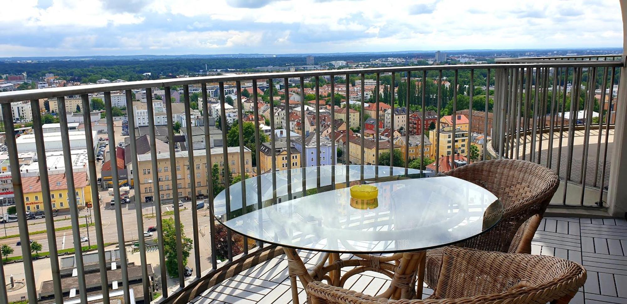Suite-Xxi City View Hotelturm Аугсбург Экстерьер фото